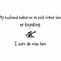 Pick Husband or Kayaking photo sculptures by proton Pick Husband or Kayaking photo sculptures