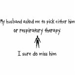 Pick Husband or Respiratory Therapy Photo Sculpture