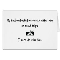 Pick Husband or Road Trips cards