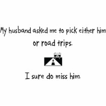 Pick Husband or Road Trips photo sculptures