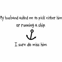 Pick Husband or Running A Ship photo sculptures