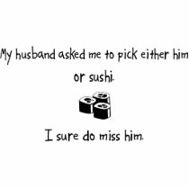 Pick Husband or Sushi photo sculptures by proton Pick Husband or Sushi photo sculptures