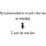 Pick Husband or Teaching Photo Sculpture