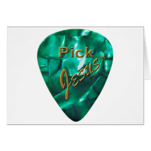 Pick Jesus Greeting Cards
