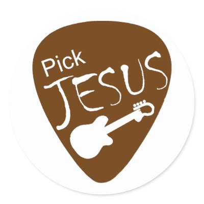 Pick Jesus Sticker