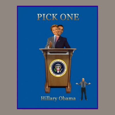 Pick One Hillary Obama Poster by foster08