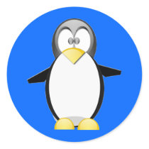 Pick Up A Penquin Sticker