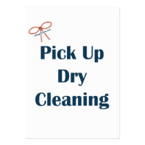 Pick Up Dry Cleaning Reminders