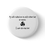 Pick Wife or Anime Button