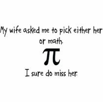 Pick Wife or Math photo sculptures