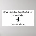 Pick Wife or MMORPGs Posters