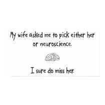 Pick Wife or Neuroscience posters by 1000suns Pick Wife or Neuroscience posters