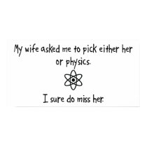 Pick Wife or Physics posters by 1000suns Pick Wife or Physics posters