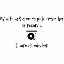 Pick Wife or Records photo sculptures