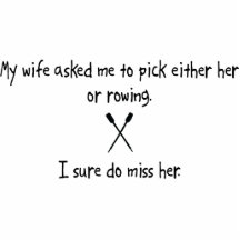 Pick Wife or Rowing Acrylic Cut Outs