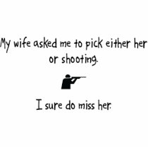 Pick Wife or Shooting photo sculptures