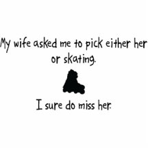 Pick Wife or Skating Photo Cutouts