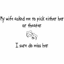 Pick Wife or Theater photo sculptures