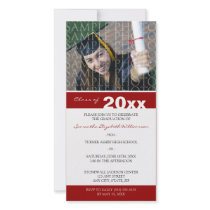 Pick YOUR Color Custom Graduation Announcement photo cards by GraduateShoppe Pick YOUR Color Custom Graduation Announcement photo cards