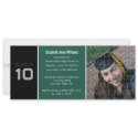 Pick YOUR COLOR Skinny Graduation Invitation by GraduateShoppe Pick YOUR COLOR Skinny Graduation Invitation