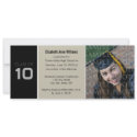 Pick YOUR COLOR Skinny Graduation Invitation by GraduateShoppe Pick YOUR COLOR Skinny Graduation Invitation