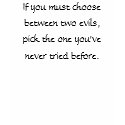 Pick Your Evil T Shirt by delibcreate Pick Your Evil T Shirt