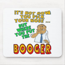 Pick Your Nose mousepads