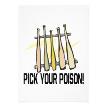 Pick Your Poison Custom Invites