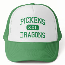 Pickens - Dragons - High School - Jasper Georgia hats