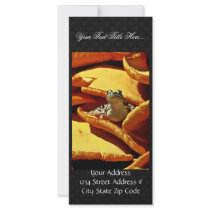 Pickerel Frog Rack Card Template
