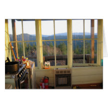 Pickett Butte Fire Lookout Greeting Card