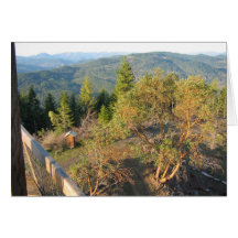 Pickett Butte Fire Lookout Greeting Cards