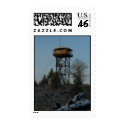 Pickett Butte Fire Lookout in Snow postage