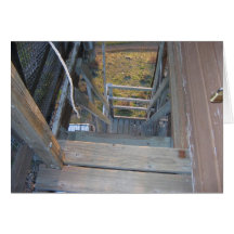 Pickette Butt Fire Lookout Greeting Card