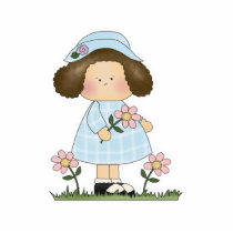 Picking Daisies Cute Flower Spring Girl photo sculptures by flowerpowershop Picking Daisies Cute Flower Spring Girl photo sculptures