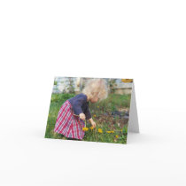 Picking Dandelions Notecards