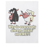 picking on EWE black sheep humor flyers