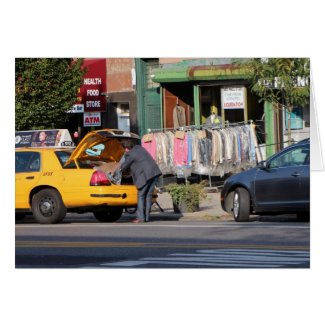 Picking up Dry Cleaning-Brooklyn Streets