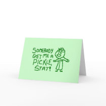 Pickle Card by Skrimbles Pickle Card