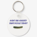 PICKLE HUG keychains