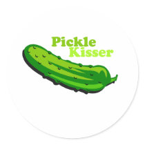 PICKLE KISSER stickers