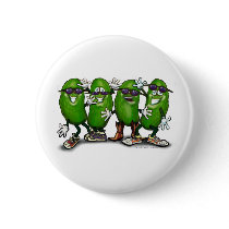 Pickle Party Pinback Button