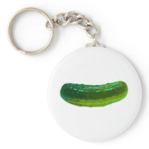 Pickle Time Key Chain