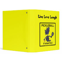Pickleball Fanatic Gifts & T Shirts Vinyl Binder
