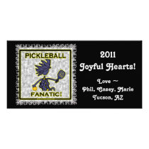 Pickleball Fanatic Customized Photo Card