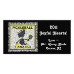Pickleball Fanatic Customized Photo Card
