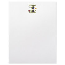 Pickleball Fearless Fun Letterhead Template