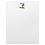 Pickleball Fearless Fun Letterhead Template