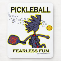Pickleball Fearless Fun Mousepads