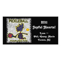 Pickleball Fearless Fun Photo Greeting Card